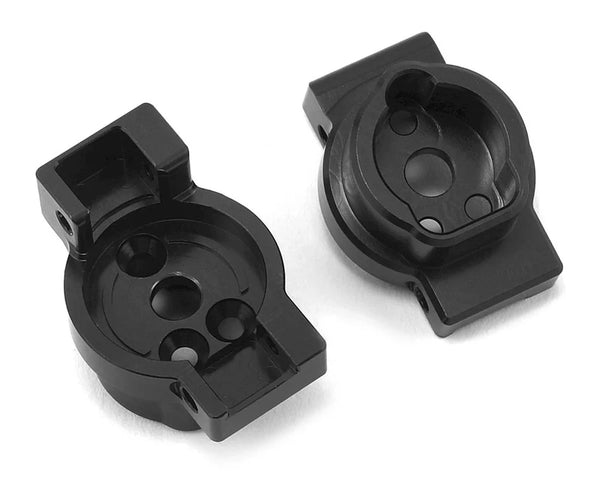 ST Racing Concepts Traxxas TRX-4 Brass Rear Axle Portal Mounts (Black) (2)