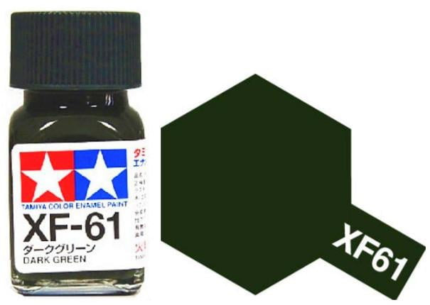 Flat Dark Green 80361 Tamiya Enamel Paint XF-61 XF61 EXF-61 EXF61