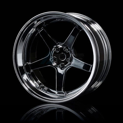 MST GT Offset Changeable Wheel Set (4) Silver Black