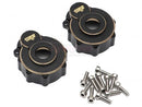 Brass Portal Axle Cover (2) for TRX4