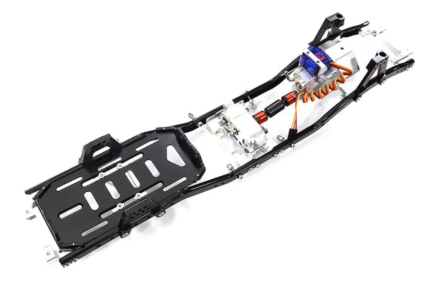 Alloy 1/10 MCZ10 Trail Off-Road Scale Crawler Chassis Frame w/ 2-Speed C31576BLACKSILVER