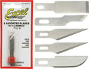 Excel 20014 Assorted Blades for #1 & #3 Handles (5pcs.)
