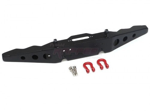 Metal Rear Bumper w/ Towing Hooks For Defender D90 D110 TRX4 Defender