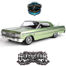 Green Kandy & Chrome Edition SixtyFour RC Car - 1:10 1964 Chevrolet Impala Hopping Lowrider