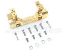 Brass Front Bumper Mount - 7Pc Set