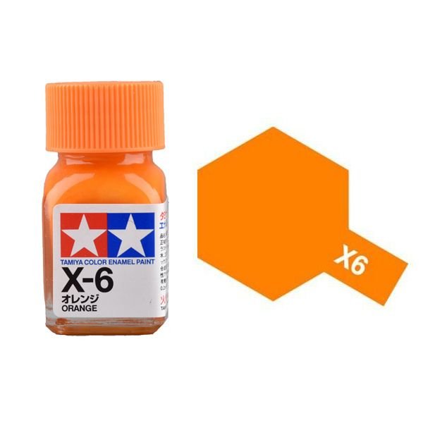 Gloss Orange Tamiya Enamel Paint X-6 X6 EX-6 EX6