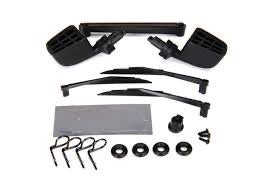 Traxxas Mirrors, side, black (left & right)