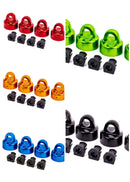 Traxxas Shock caps, aluminum anodized, GT-Maxx shocks (4)/ spacers (4) (for Sledge)