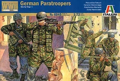 German Paratroopers 1/72 scale