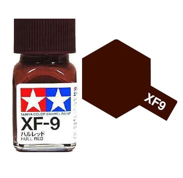 Flat Hull Red 80309 Tamiya Enamel Paint XF-9 XF9 EXF-9 EXF9