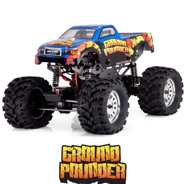 Redcat Ground Pounder RC Monster Truck - 1:10 Brushed