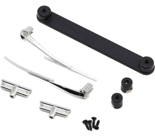 Traxxas Door handles, left & right/ windshield wipers, left & right/ retainers (3)/ 1.6x5 BCS (self-tapping) (4)