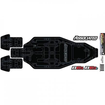 Team Associated RC10B6.2 & B6.1 FT Chassis Protective Sheet