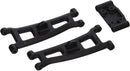 RPM Front A-Arms w/Bulkhead for GT2, SC10 - Black