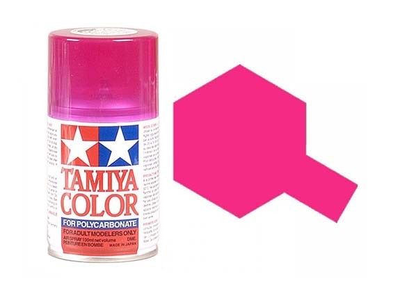 Tamiya PS-40 Translucent Pink spray paint