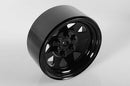 RC4WD 6 Lug Wagon 1.9" Steel Stamped Beadlock Wheels (Black)