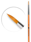 AK Interactive Round Brush 6 Synthetic AK606
