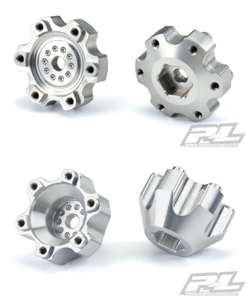 Pro-Line 6x30 to 12mm Aluminum Hex Adapters