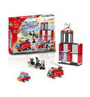 293 Fire house building blocks