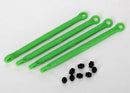 Traxxas Toe Link, Front & Rear (Molded Composite) (Green) (4)