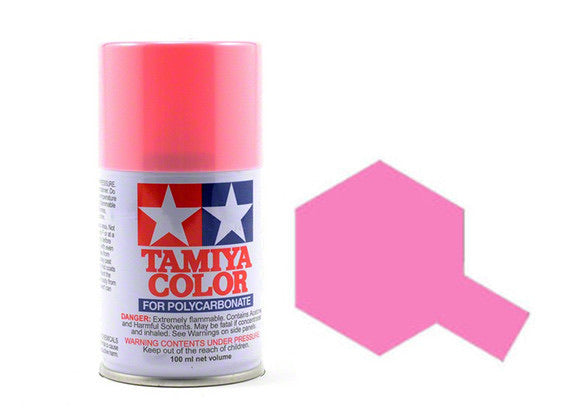 Tamiya PS-11 Pink spray paint.