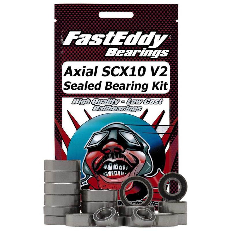 TFE4437 Fast Eddy Axial SCX10 II (V2) Sealed Bearing Kit