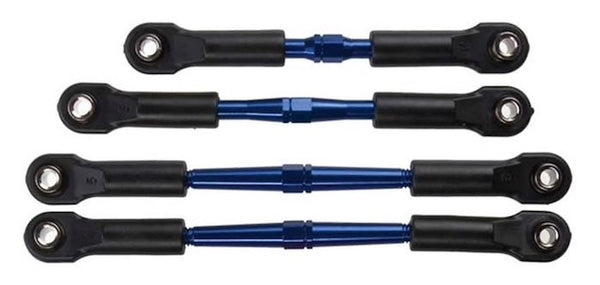 Traxxas Aluminum Turnbuckle Camber Link Set (Blue) (4)