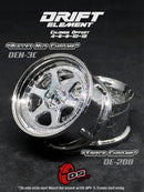 Drift Element Wheel II - Adj. Offset (2) / Triple Chrome