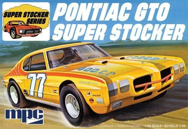 MPC 939 '70 PONTIAC GTO SUPER STOCKER 1:25 SCALE MODEL KIT