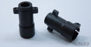 SSD PRO ALUMINUM REAR LOCKOUTS FOR SCX10 II (BLACK)