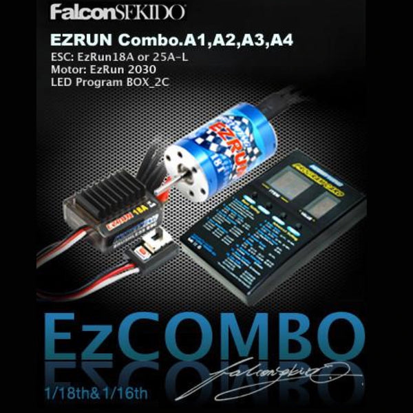Ezrun 18A A2 Combo for 1/18 scale hobbywing