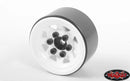 RC4WD Stamped Steel 1.0'' Stock Beadlock Wheels (White) set of 4
