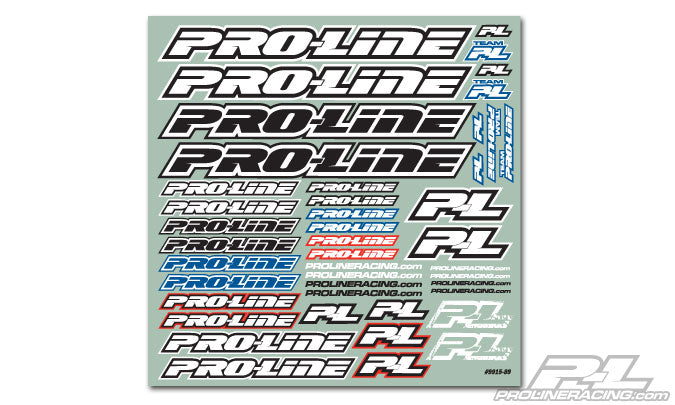 Pro-Line Team Decal B&W