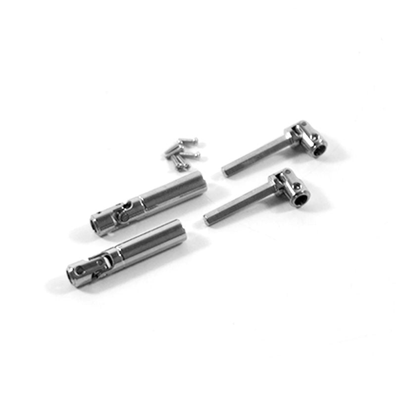 Hobby Plus Steel Main Drive Shaft Set (2)