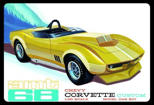 AMT 1968 Chevy Corvette Custom 1/25 Model Kit