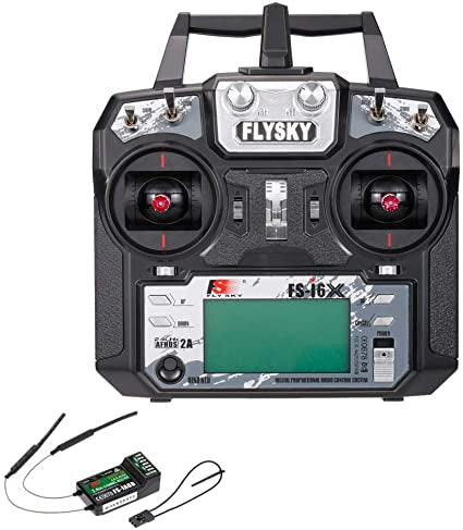 Flysky i6X 2.4Ghz 10 Channel Dual Stick Radio w/ LCD and FS-iA6B