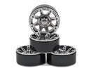 RC4WD Dick Cepek Torque 1.9" Aluminum Beadlock Crawler Wheels (4) (Gun Metal)