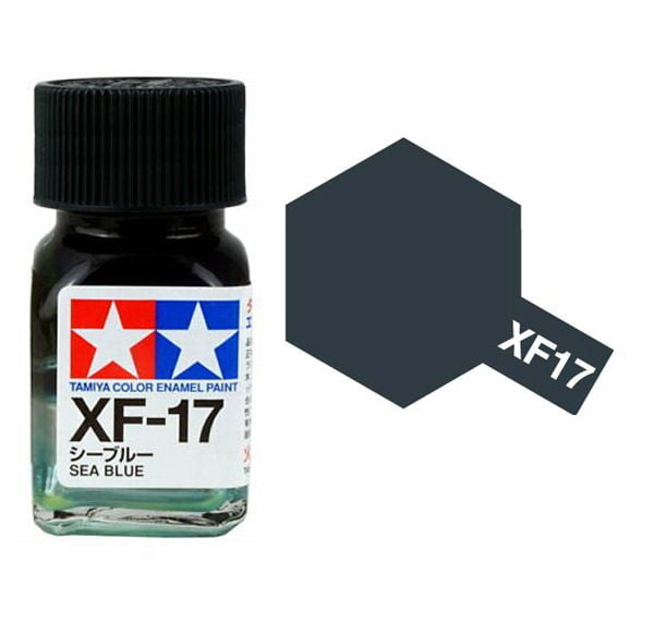 Flat Sea Blue 80317 Tamiya Enamel Paint XF-17 XF17 EXF-17 EXF17