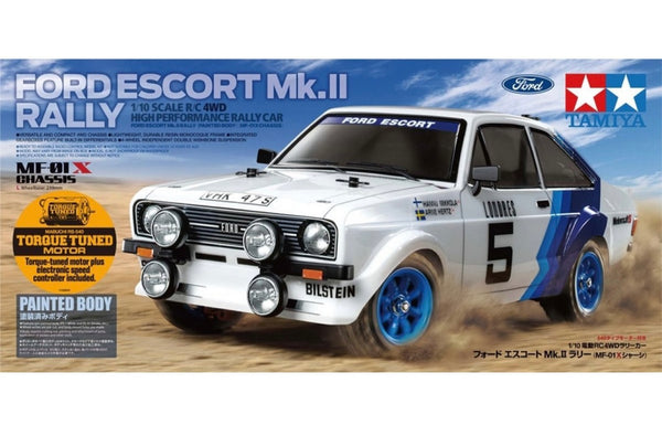 MF-01X Ford Escort MK.II Rally Electric RC Car Kit  Tamiya 58687
