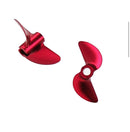Atomik CNC Alloy Propeller 35mm P1.4 - Red