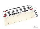 Traxxas LED lights, tail lights (red)/ tailgate trim (chrome)