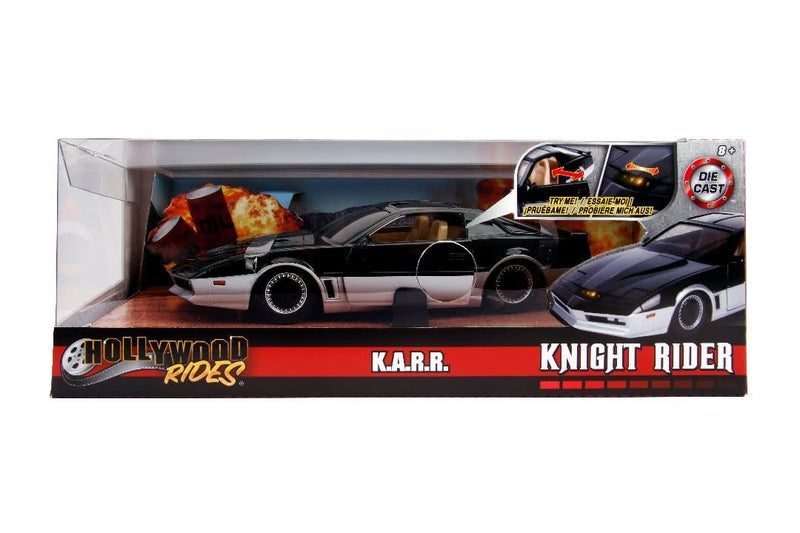 Jada 1/24 "Hollywood Rides" Knight Rider K.A.R.R. with lights