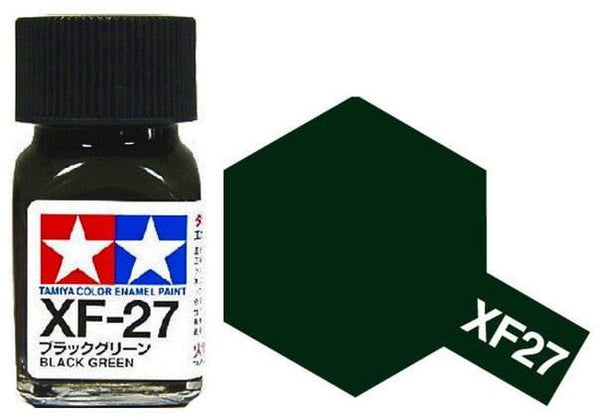 Flat Black Green 80327 Tamiya Enamel Paint XF-27 XF27 EXF-27 EXF27