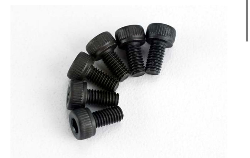 Traxxas 3X6mm Cap Head Screws (6) Part 2576