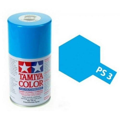 Tamiya PS-3 Light Blue spray paint
