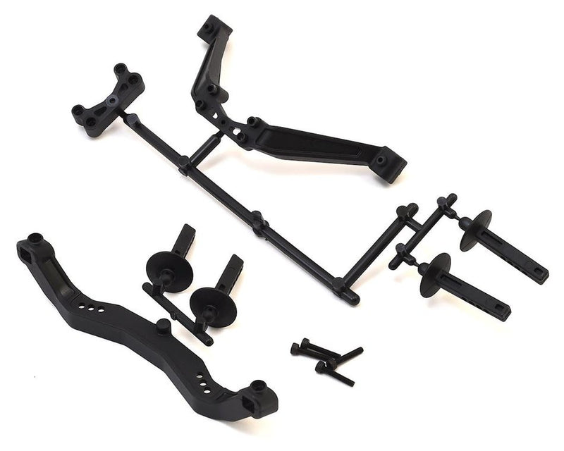 Team Associated SC6.1 Body Mounts, front and rear