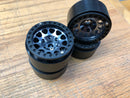 1.9'' Beadlock Wheels Rims Heavy Duty for Axial SCX10 II 90046 TRX4 D90 HPI, RC 4WD Wheel Hub