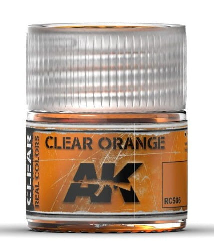 AK Interactive Real Colors Clear Orange AKRC506