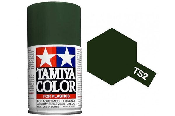Tamiya TS-2 dark green spray paint