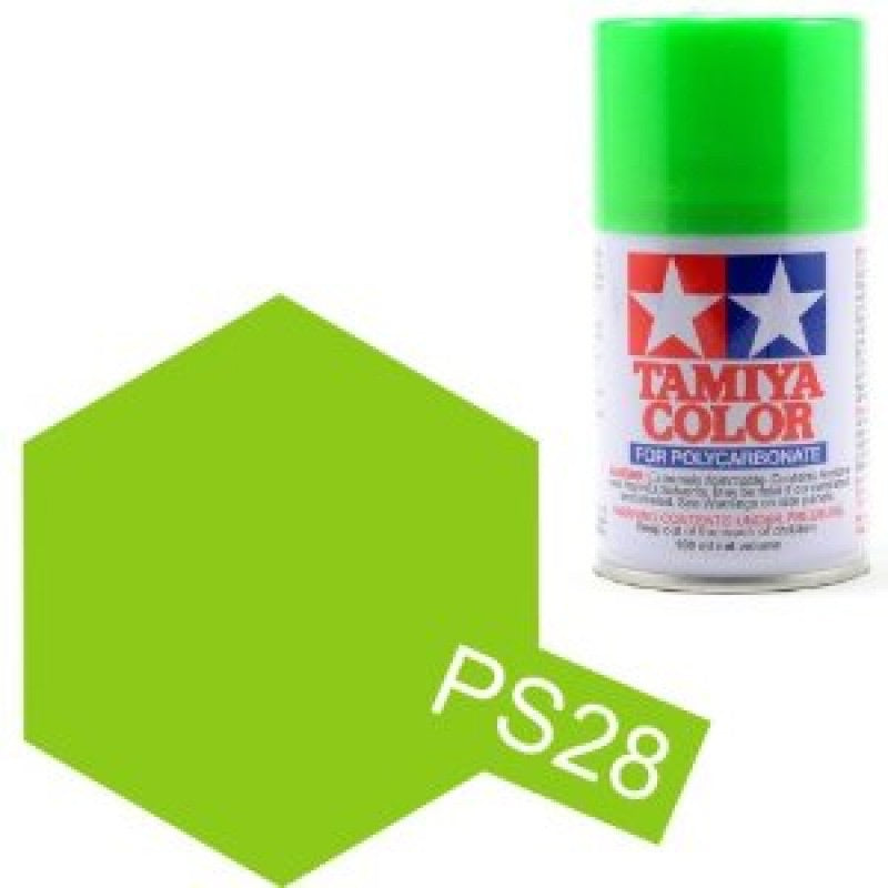 Tamiya PS-28 Florescent Green spray paint